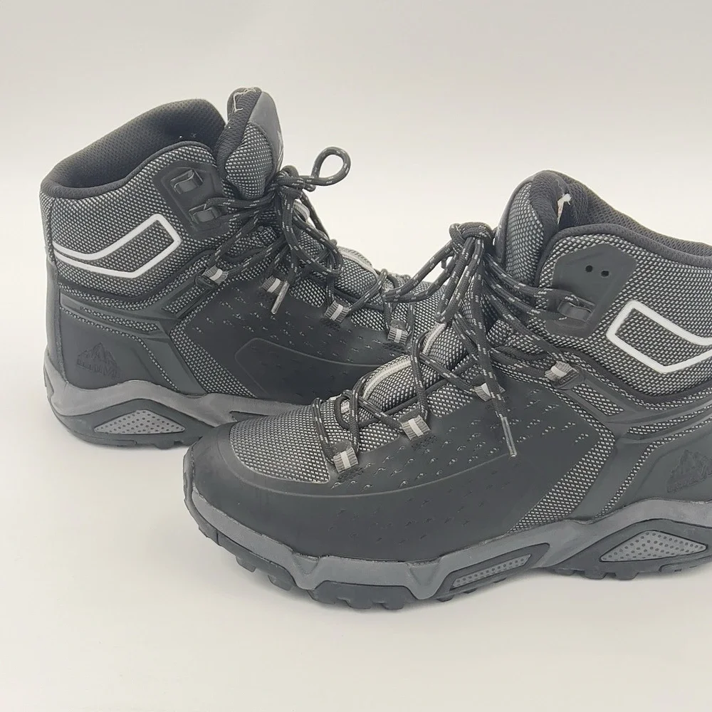 NORTIV 8 Men's‎ Hiking Boots Waterproof Non-slip Trekking Traveling Shoes * Wide